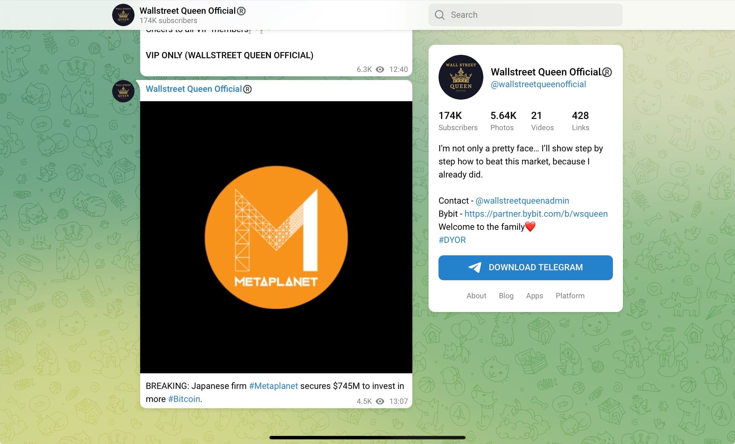 en iyi kripto sinyal grupları. Wallstreet Queen Official