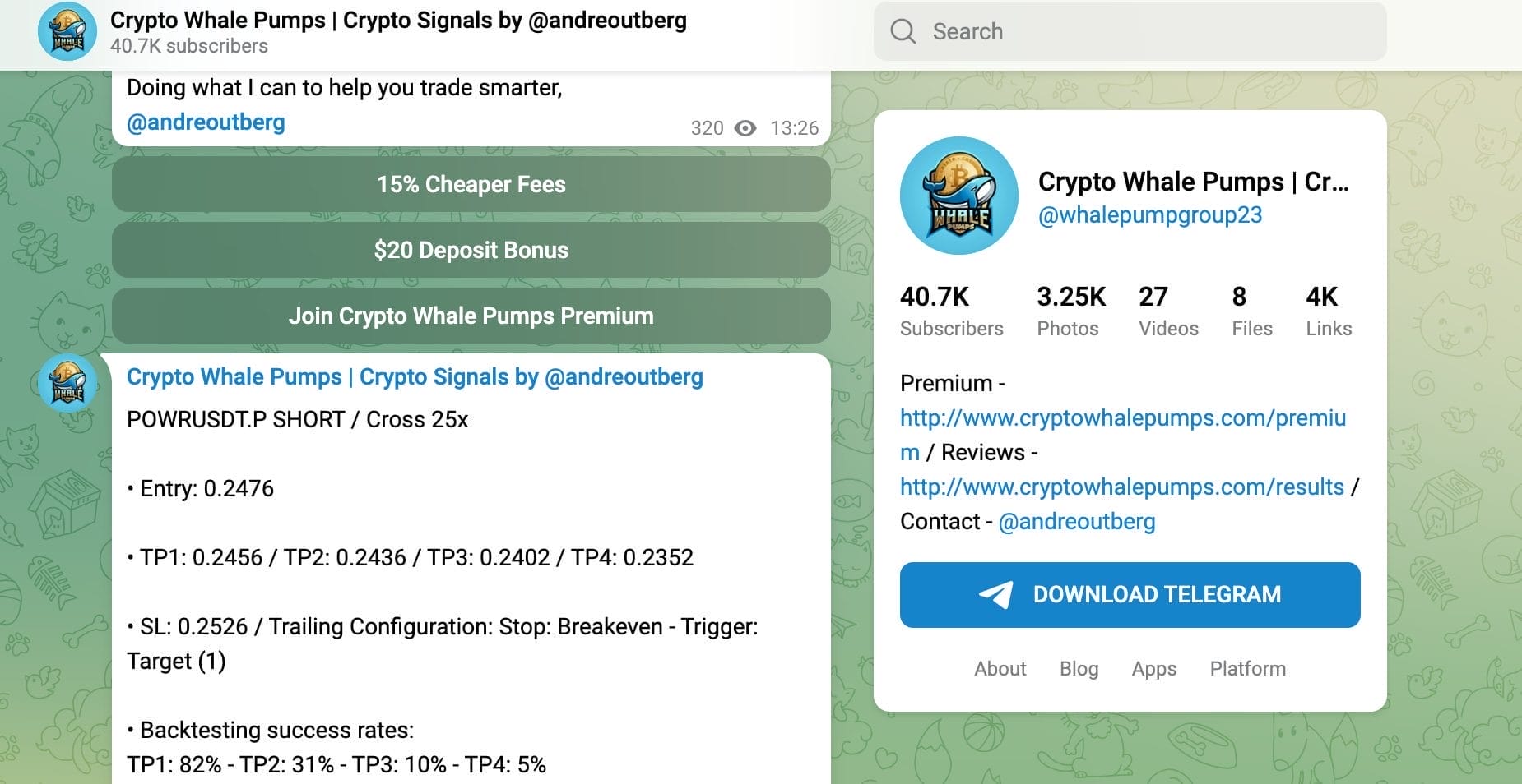 en iyi kripto sinyal grupları. Crypto Whale Pumps