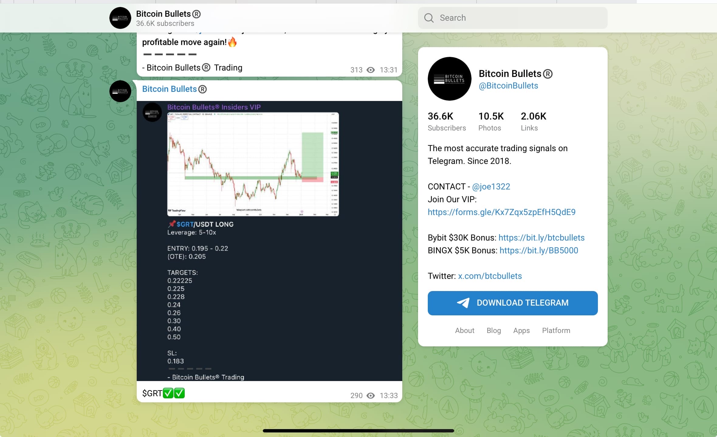 en iyi kripto sinyal grupları. Bitcoin Bullets