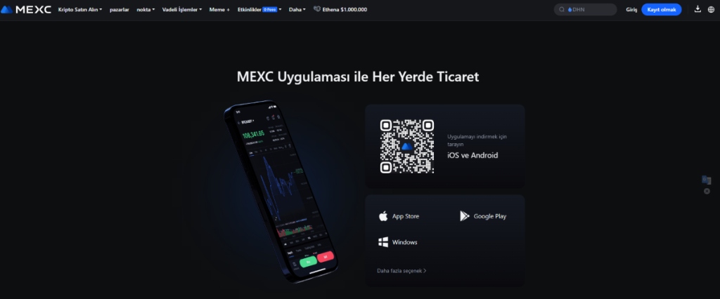 mexc - en iyi kripto borsası