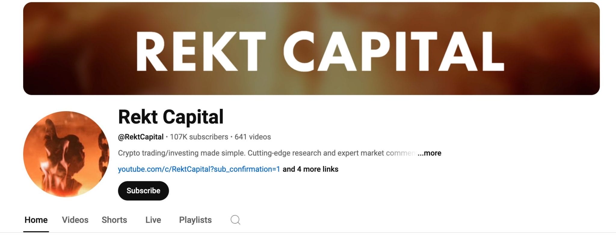 en iyi kripto YouTube kanalları. Rekt Capital