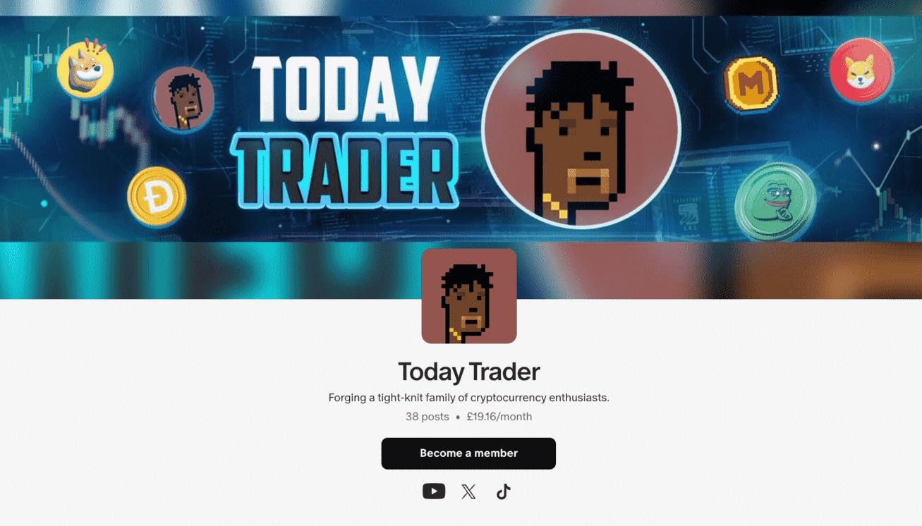 en iyi kripto Patreon grupları. TodayTrader