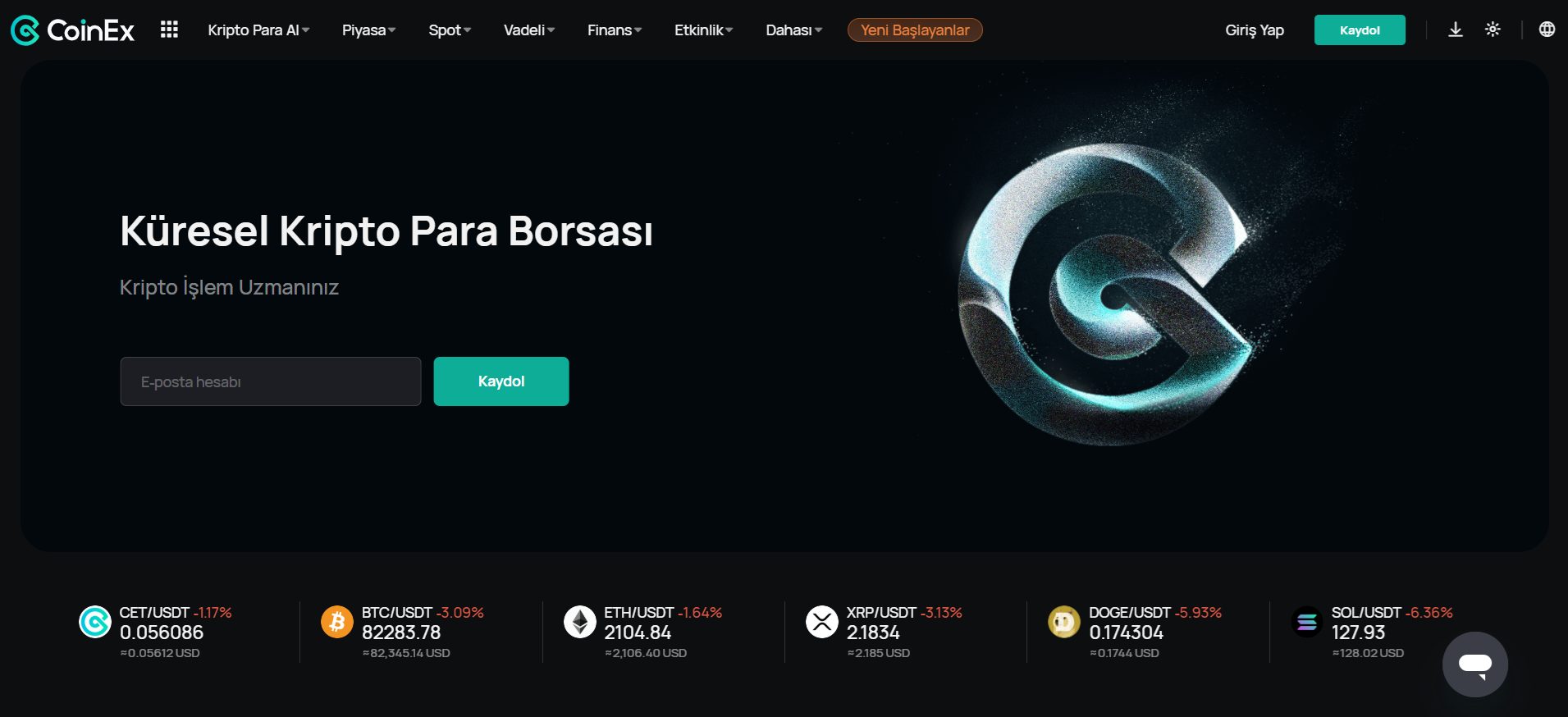 Geniş Kripto Desteğine Sahip P2P Borsa