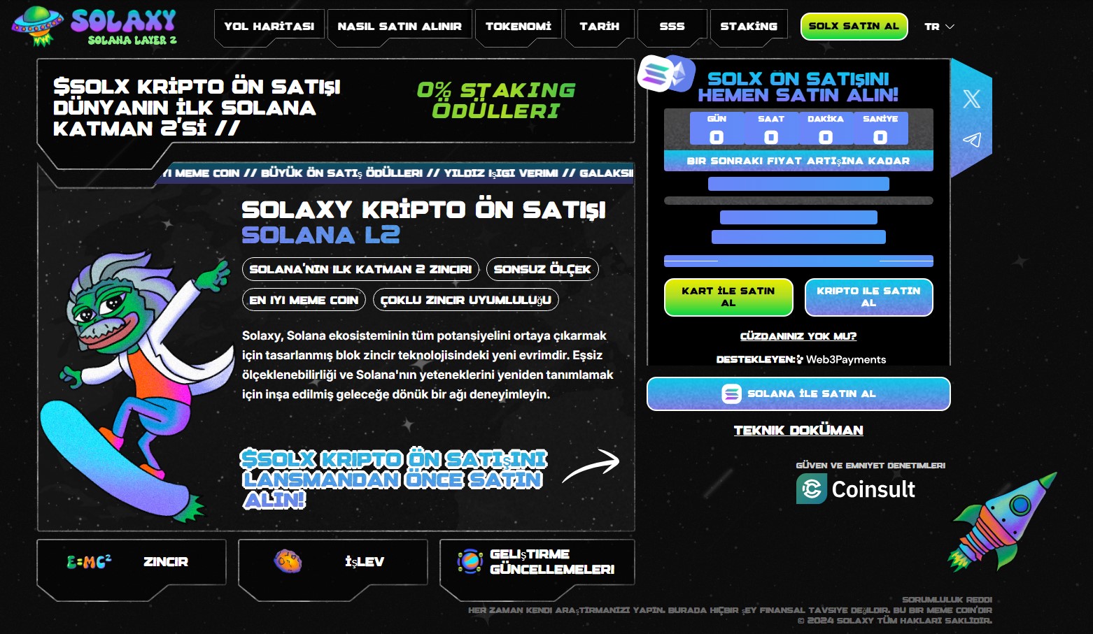 solaxy - en potansiyelli kripto paralar