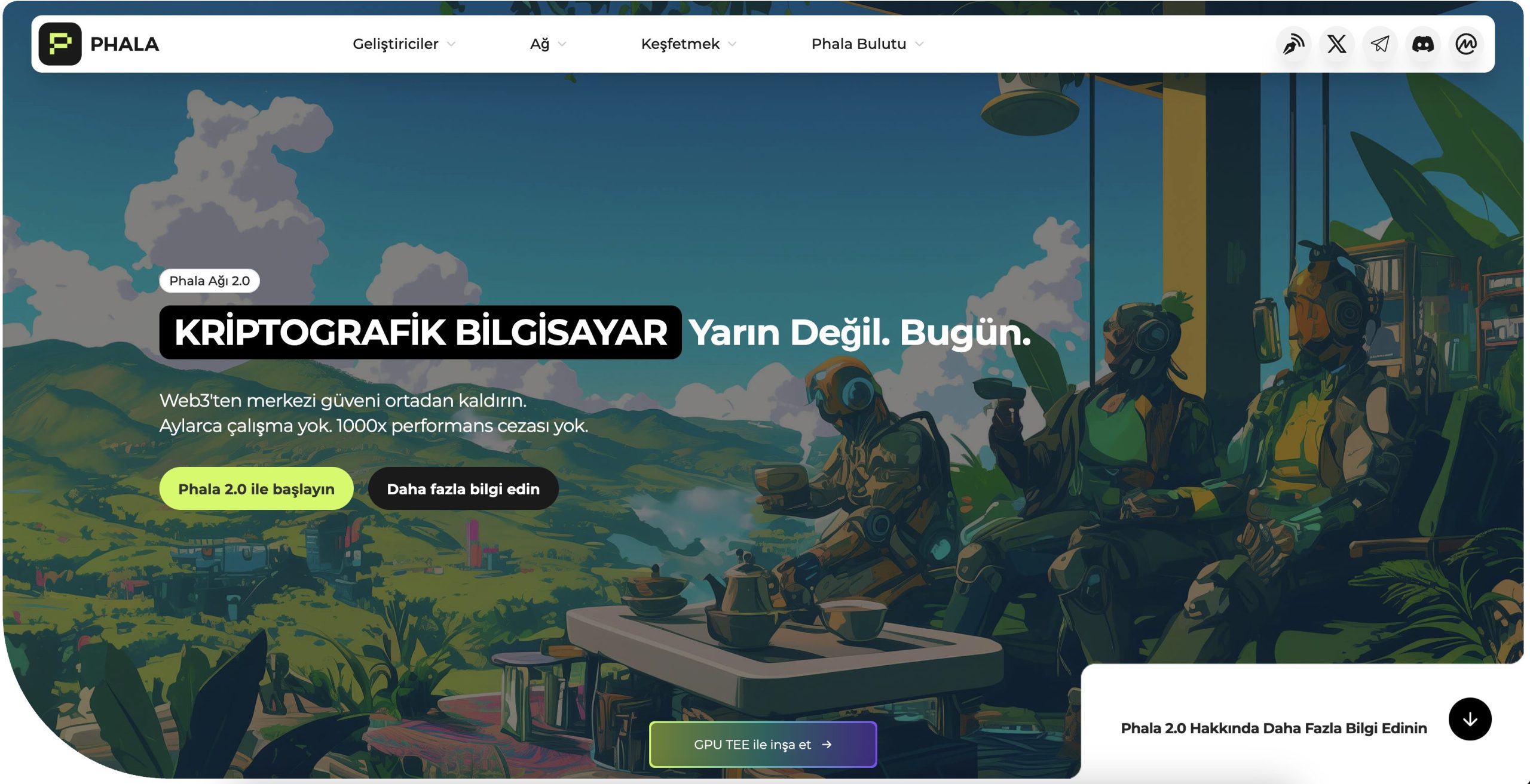 AI destekli blockchain projeleri PHALA