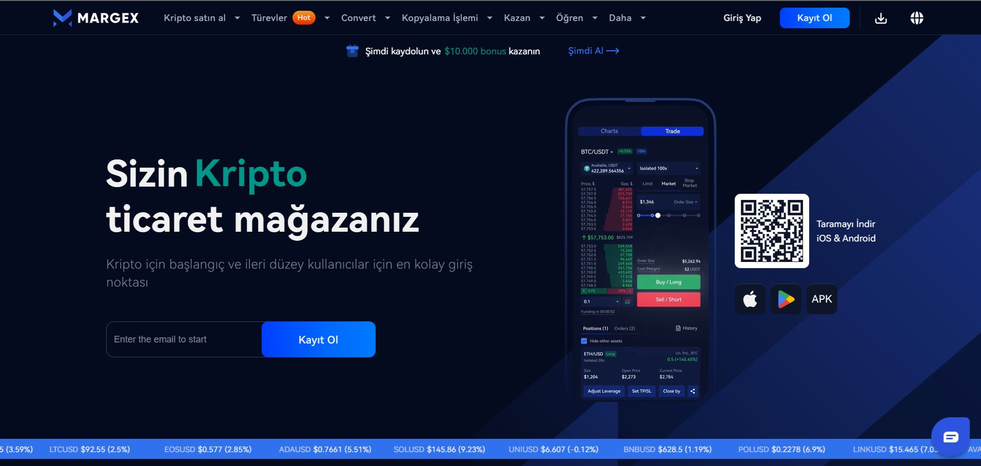 margex bonus kodu nasıl alınır