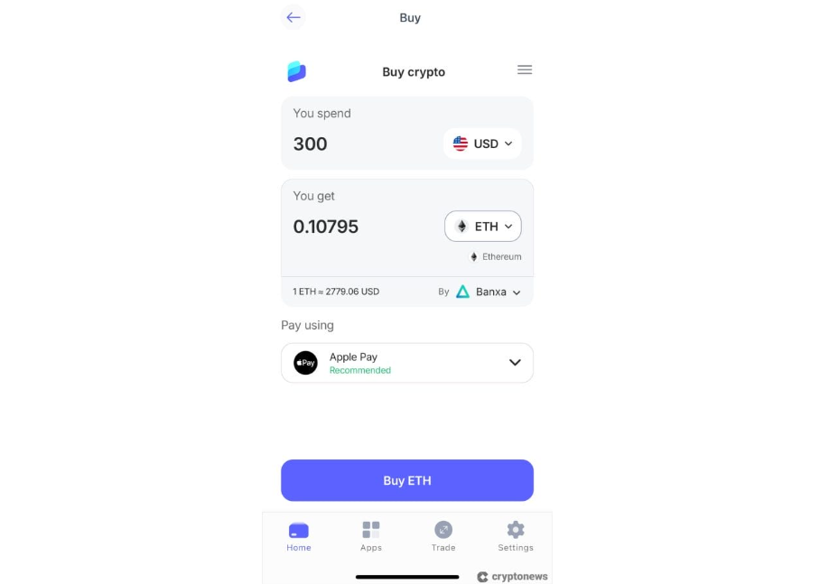 Best Wallet cüzdana fon ekleme süreci