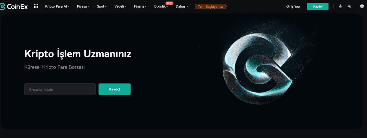 coinex - kredi kartı ile kripto almak