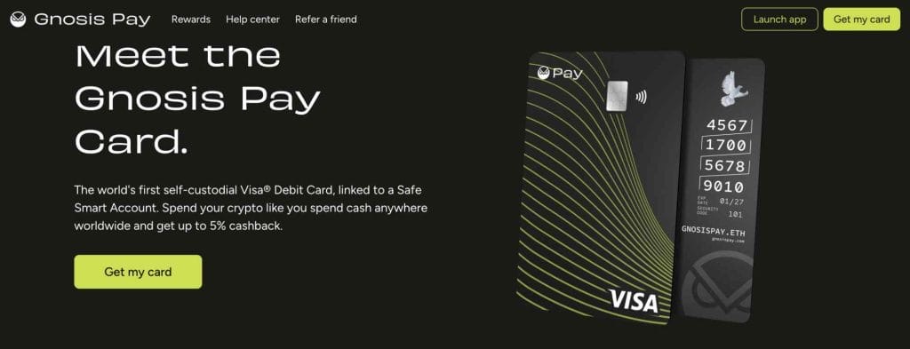 en iyi kripto kredi kartı. Gnosis Pay Card