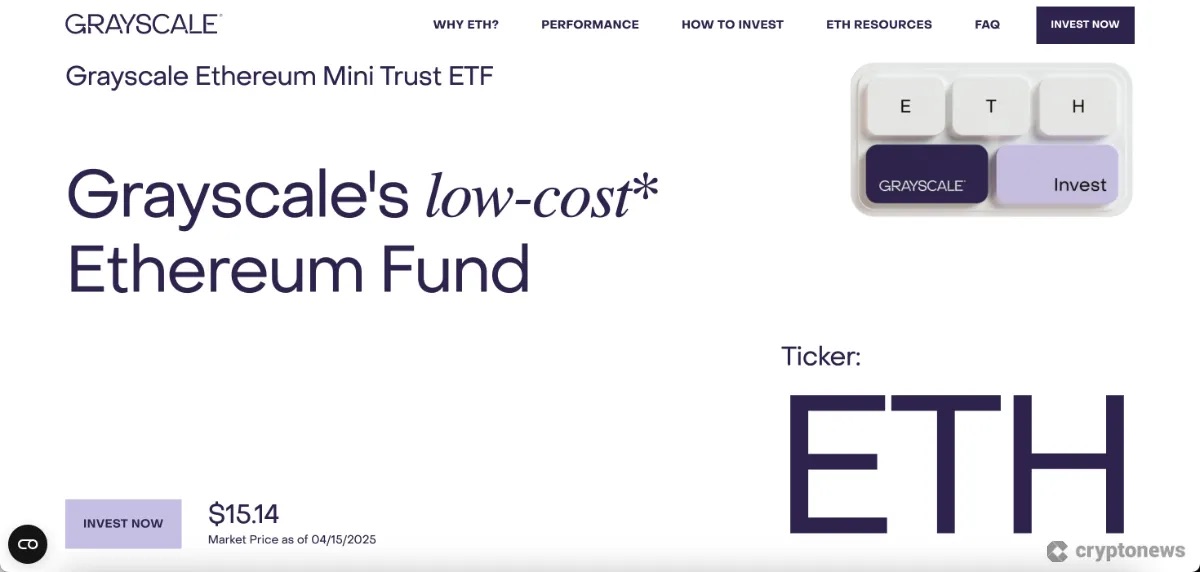 Grayscale Ethereum Mini Trust ETF (ETH)