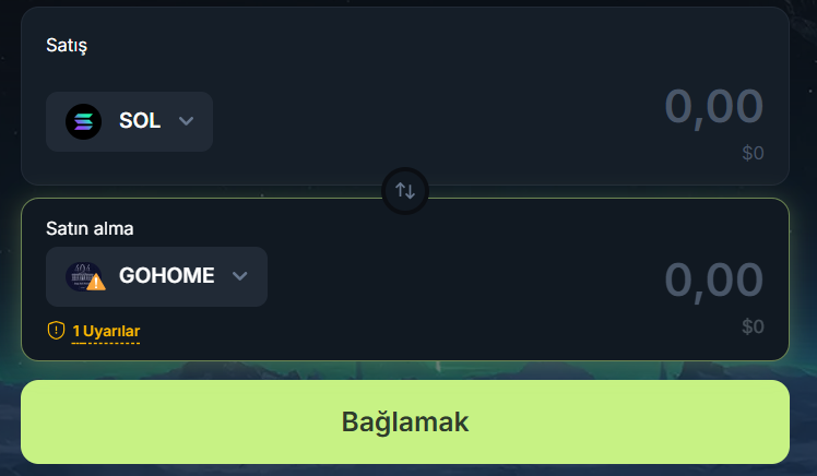 GOHOME satın alma yöntemleri