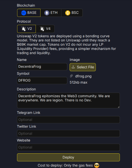 Akıllı sözleşme ile coin üretme
