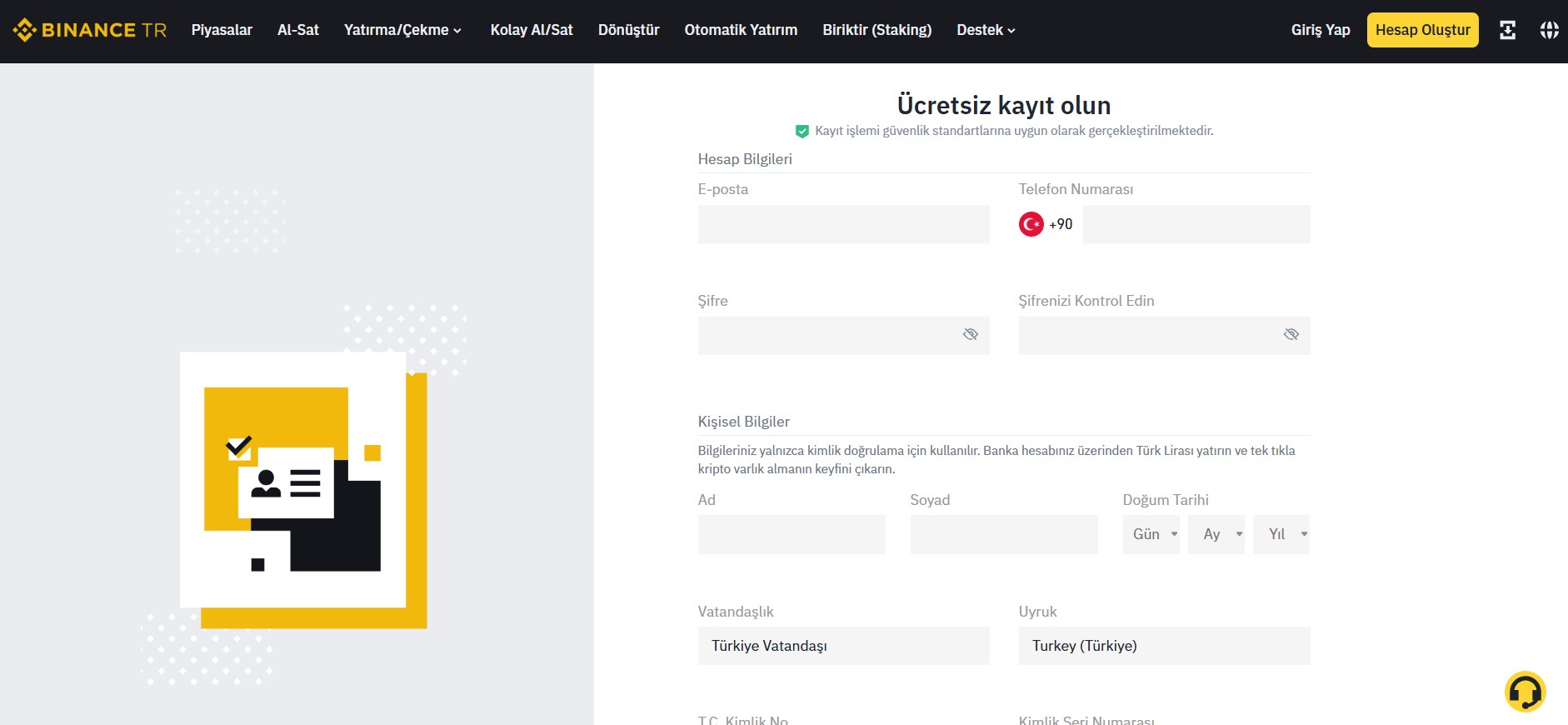 Binance ile Kripto Para Nasıl Alınır?