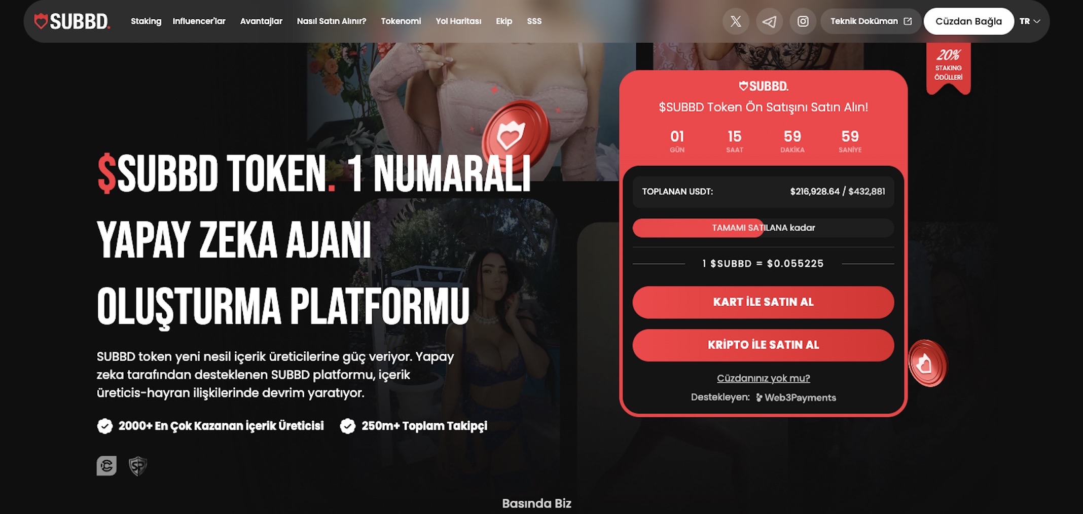 en iyi AI agent coinleri. SUBBD