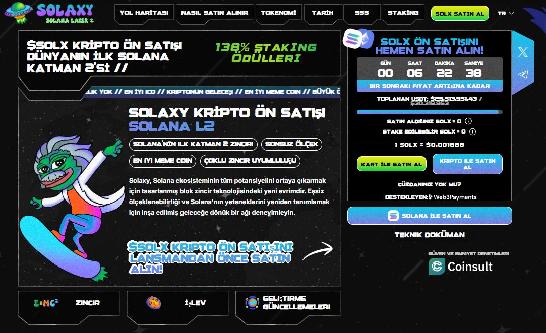 kısa vadeli coin önerileri - solaxy