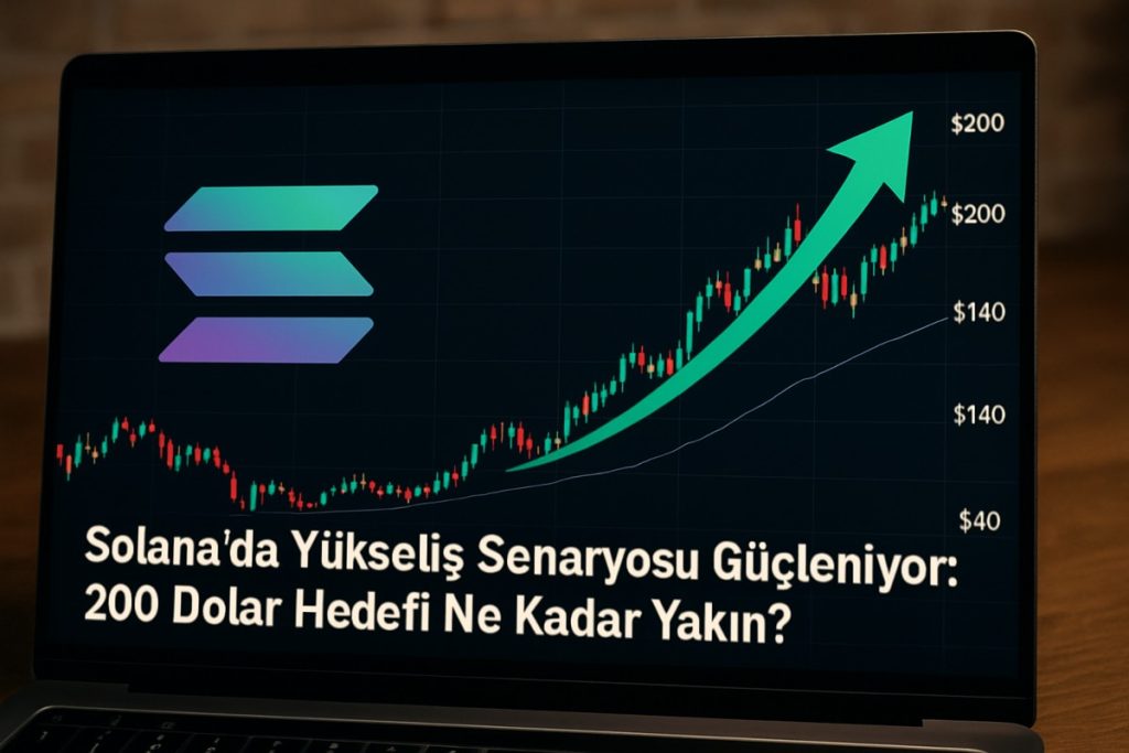 Solana'da Yükseliş Senaryosu Güçleniyor: 200 Dolar Hedefi Ne Kadar Yakın?