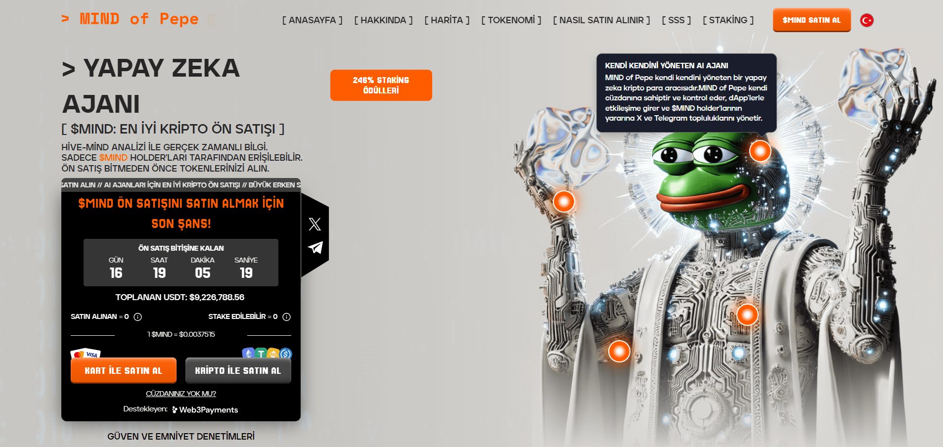 MIND of Pepe Ön Satışı