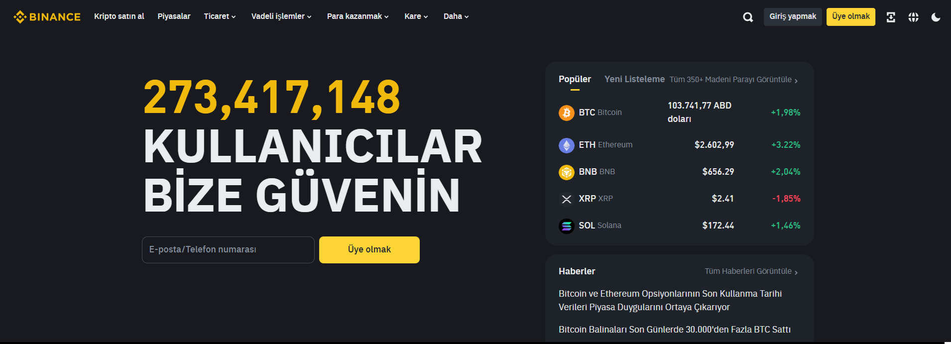 en iyi kripto para borsaları