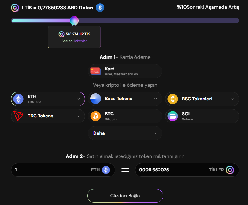 Qubetics Ön Satışı