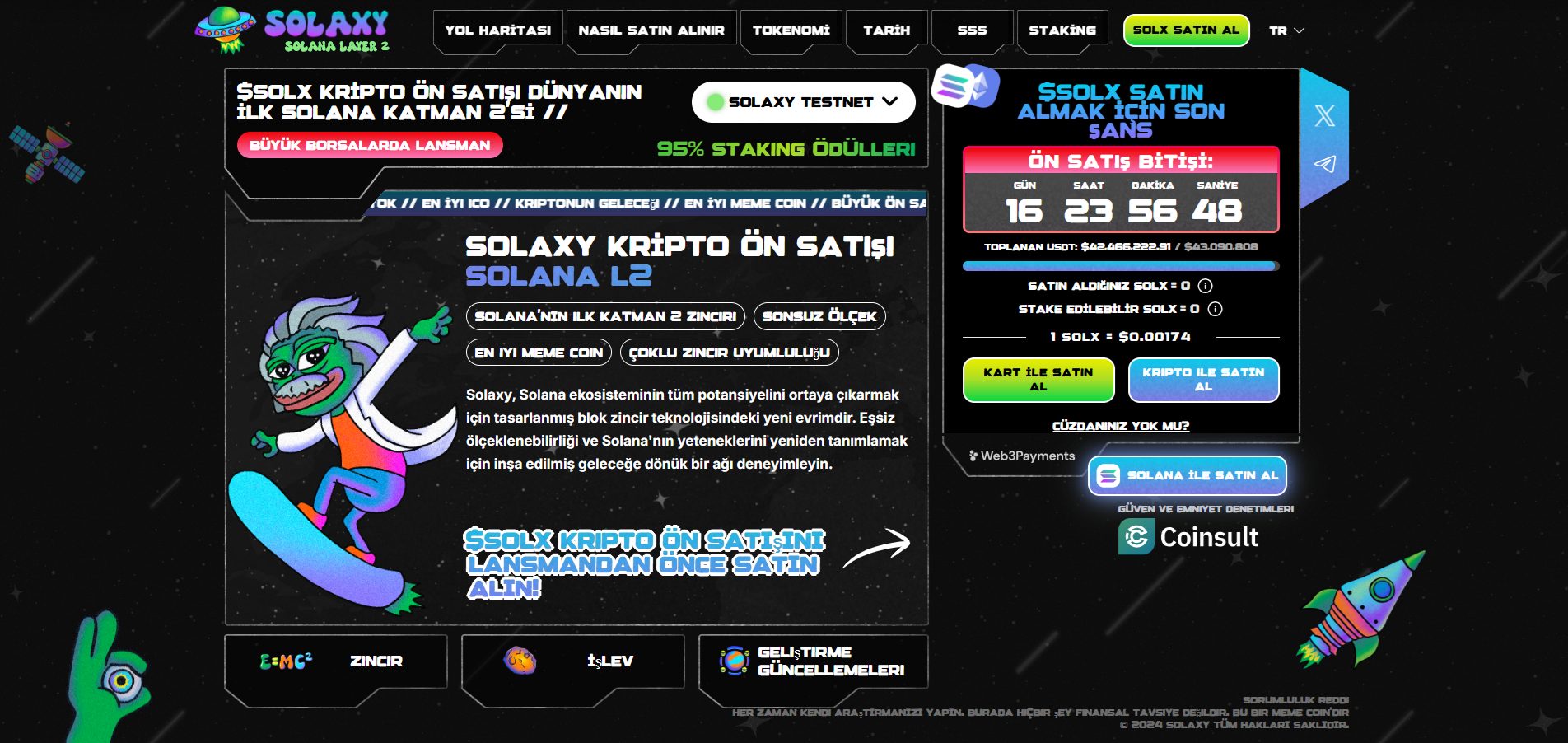 Solaxy Ön Satışı