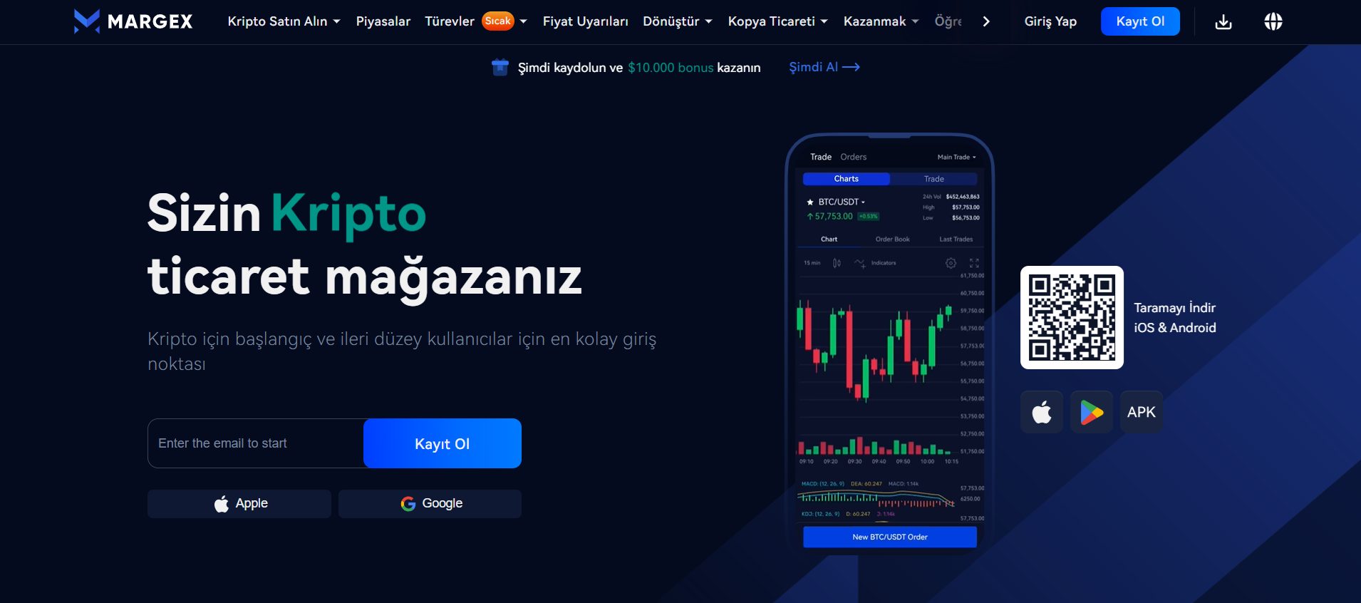 Yurt dışına para transferi işleminde en kolay yöntem olarak öne çıkan Margex İncelemesi