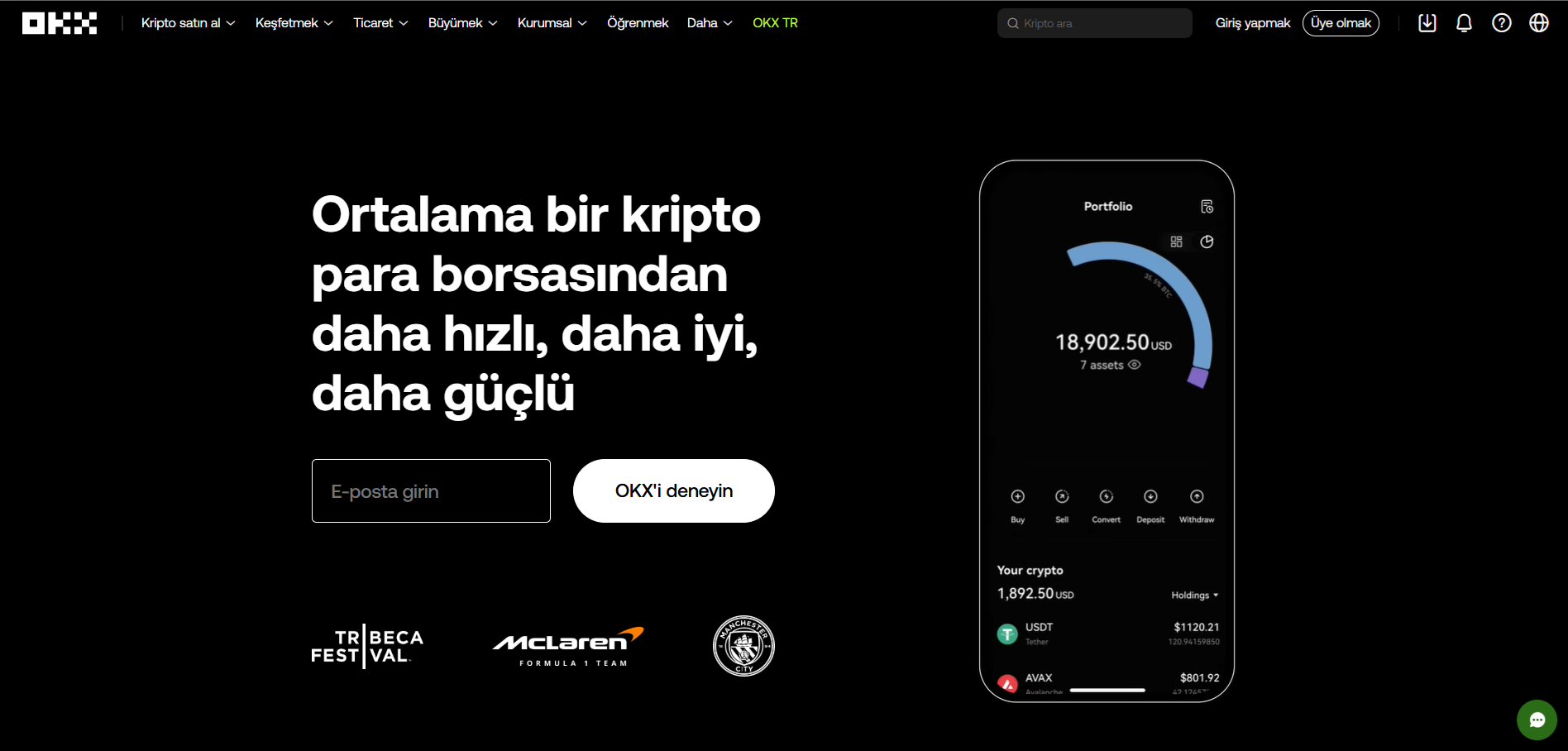 Yurt dışına para gönderme işlemlerinde en yaygın kullanılan OKX borsa incelemesi