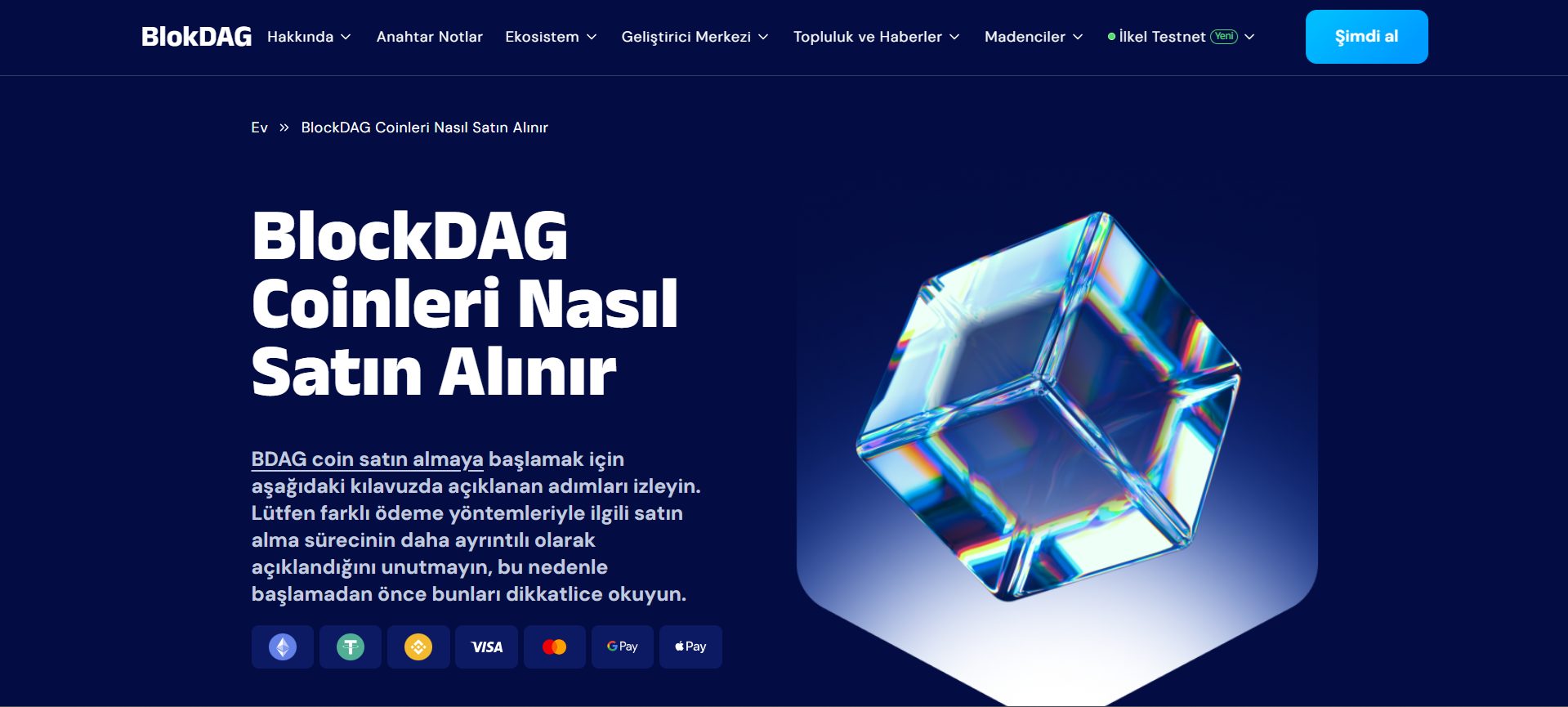 BlockDAG nasıl alınır
