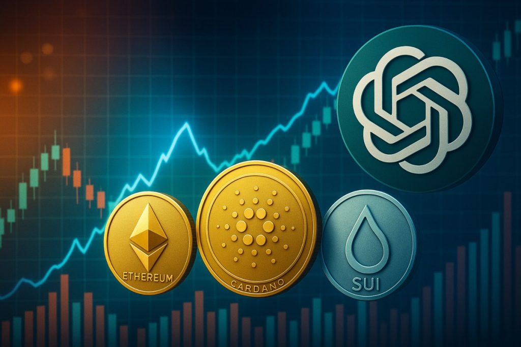 ChatGPT’ye Göre Ethereum, Cardano ve Sui 2025'te Bu Seviyelere Ulaşabilir!
