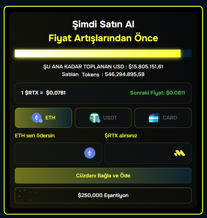 Remittix coin ön satışı