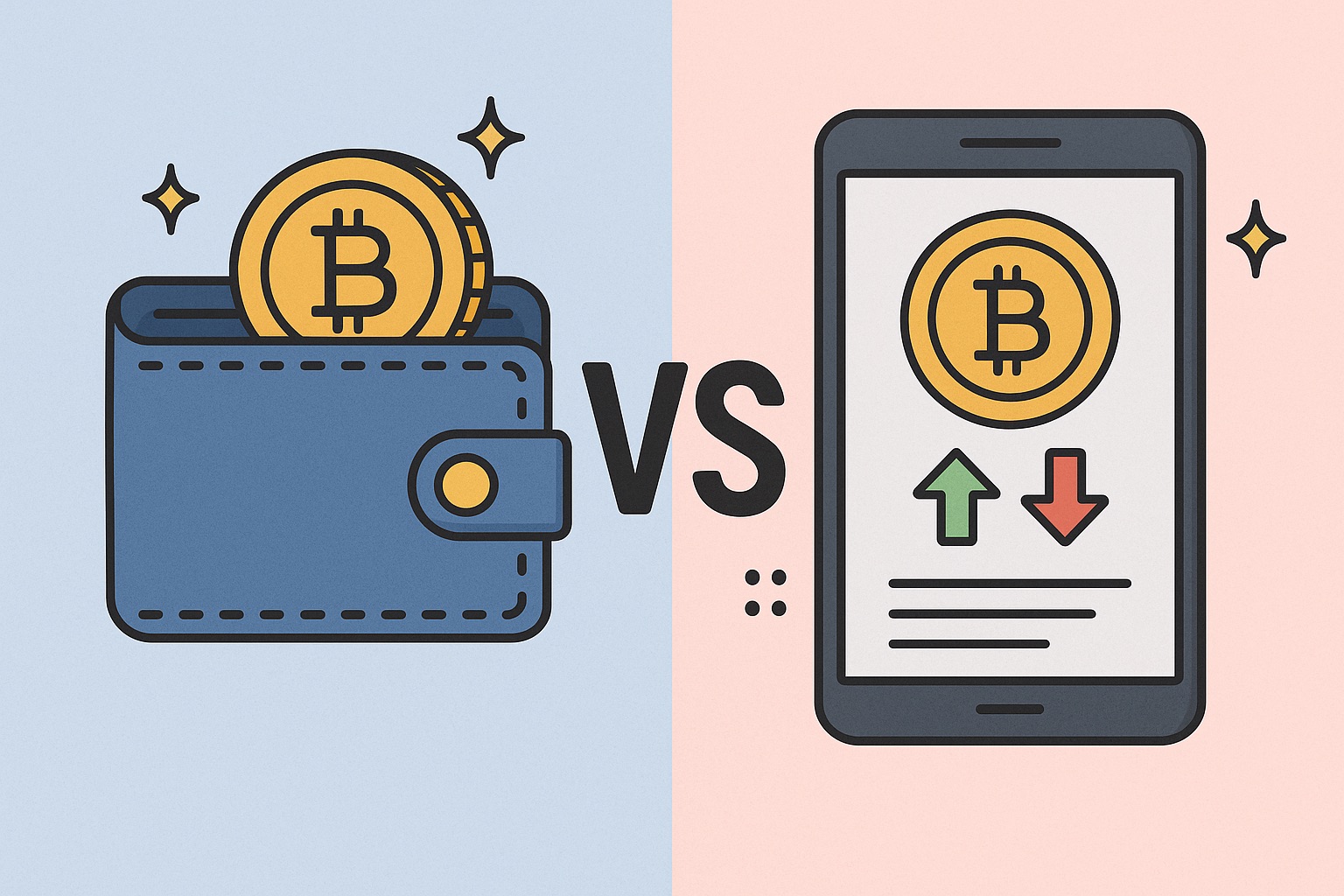 Kripto Cüzdanlar vs Kripto Borsaları: Farkları Neler?