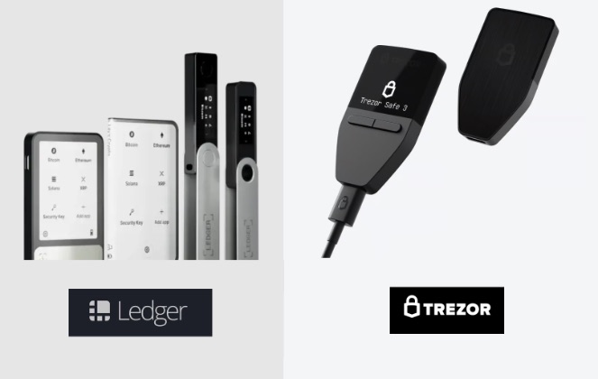 Trezor ve Ledger