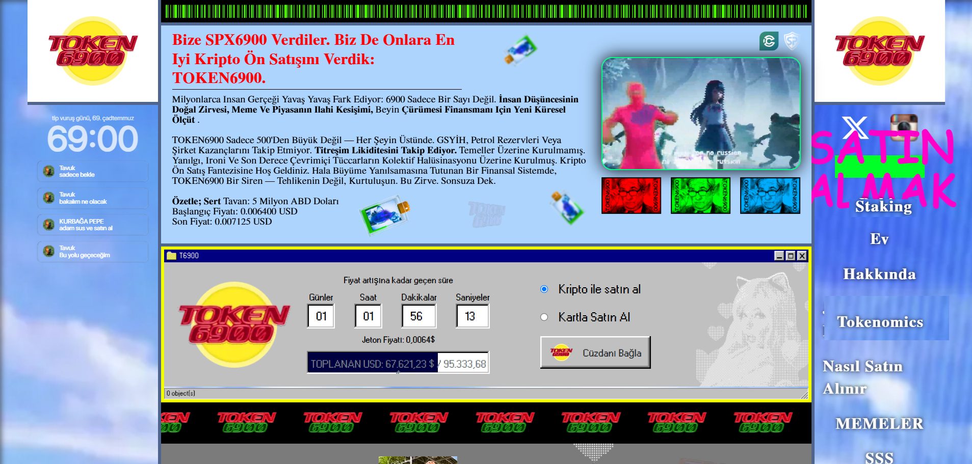 TOKEN6900 ön satışı
