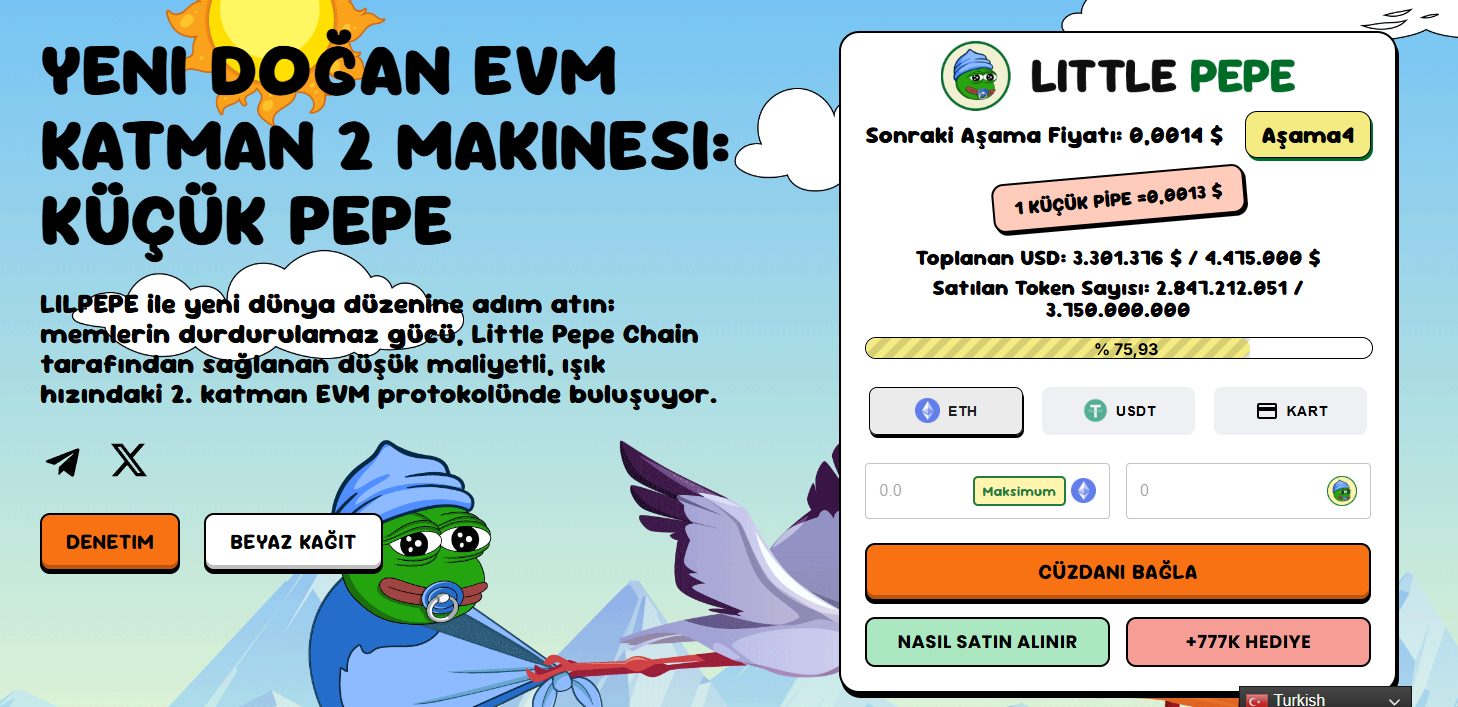 En iyi ön satış projeleri arasında dikkat çeken Little Pepe (LILPEPE) incelemesi