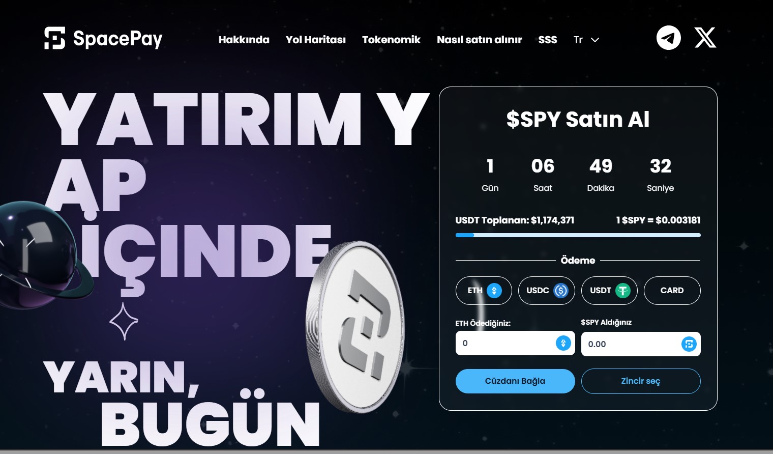 En iyi ICO projeleri içerisinde gündelik kullanım alanı ile dikkat çeken SpacePay analizi