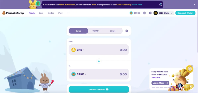 PancakeSwap – Merkeziyet Borsalar Arasında