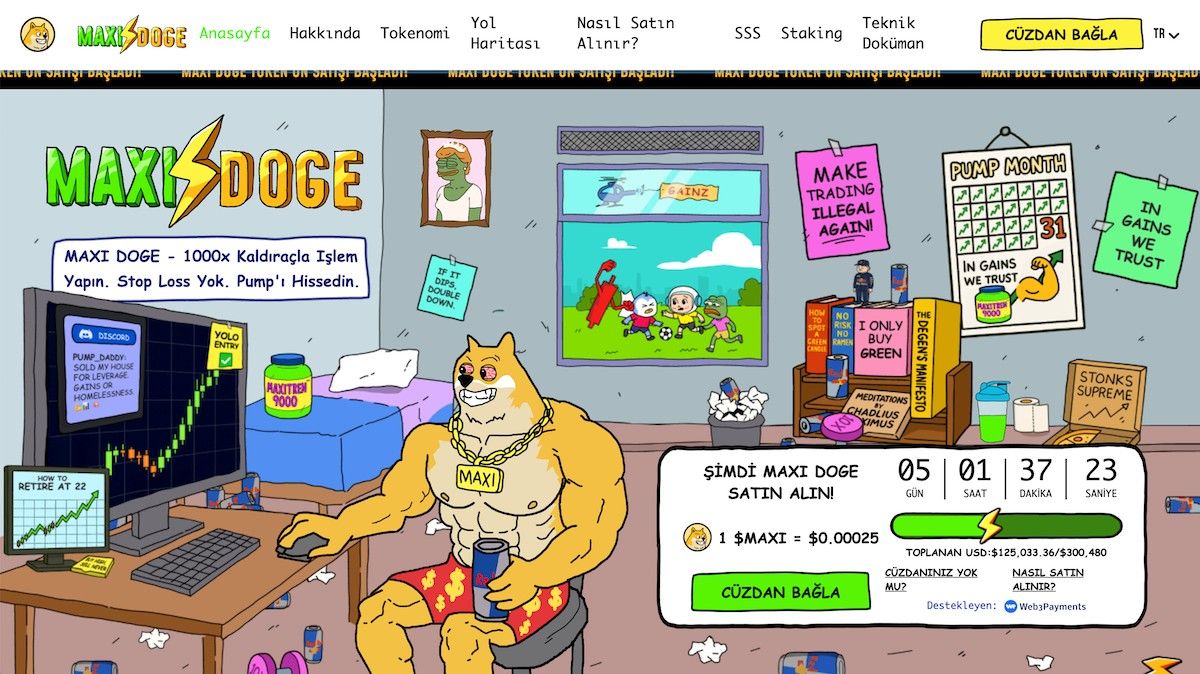 Maxi Doge - binance yeni listelenecek coinler