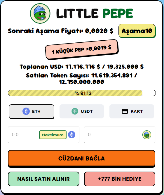 Little Pepe nasıl alınır