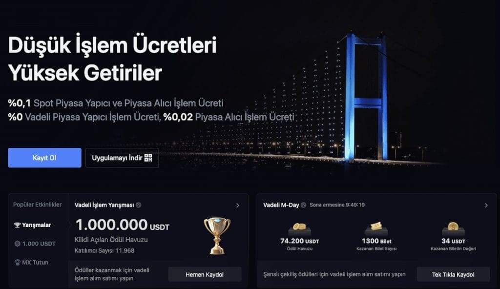 MEXC – Komisyonsuz İşlemleriyle En İyi Kripto Uygulaması Listesinde Yükselen Borsa