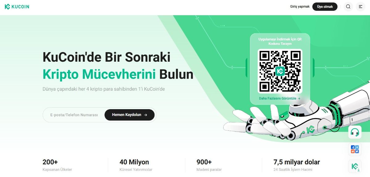 KuCoin – Pasif Gelir ve Marj İşlemleriyle En İyi Altcoin İşlem Platformu
