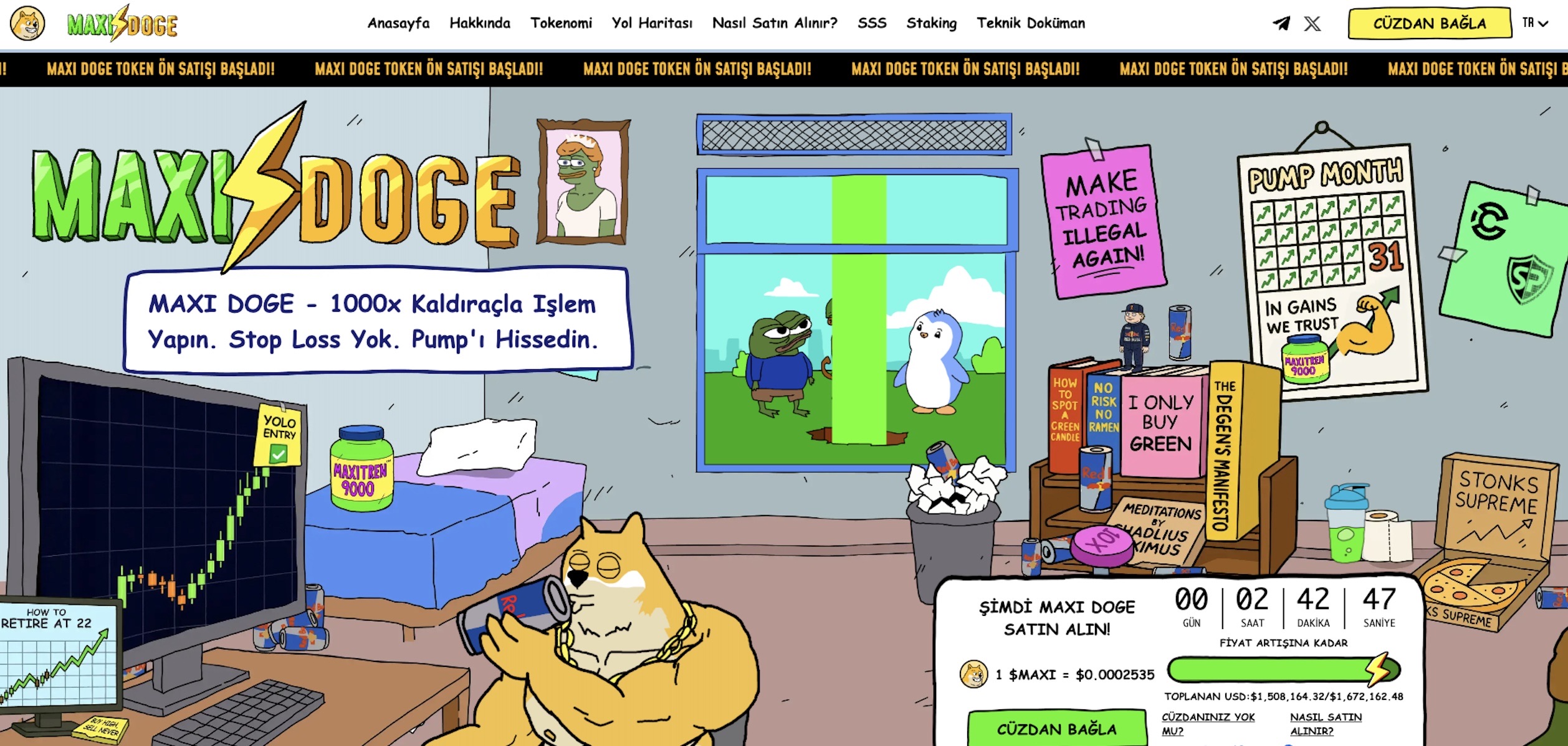 Bybit Yeni Listelenecek Coinler. Maxi Doge