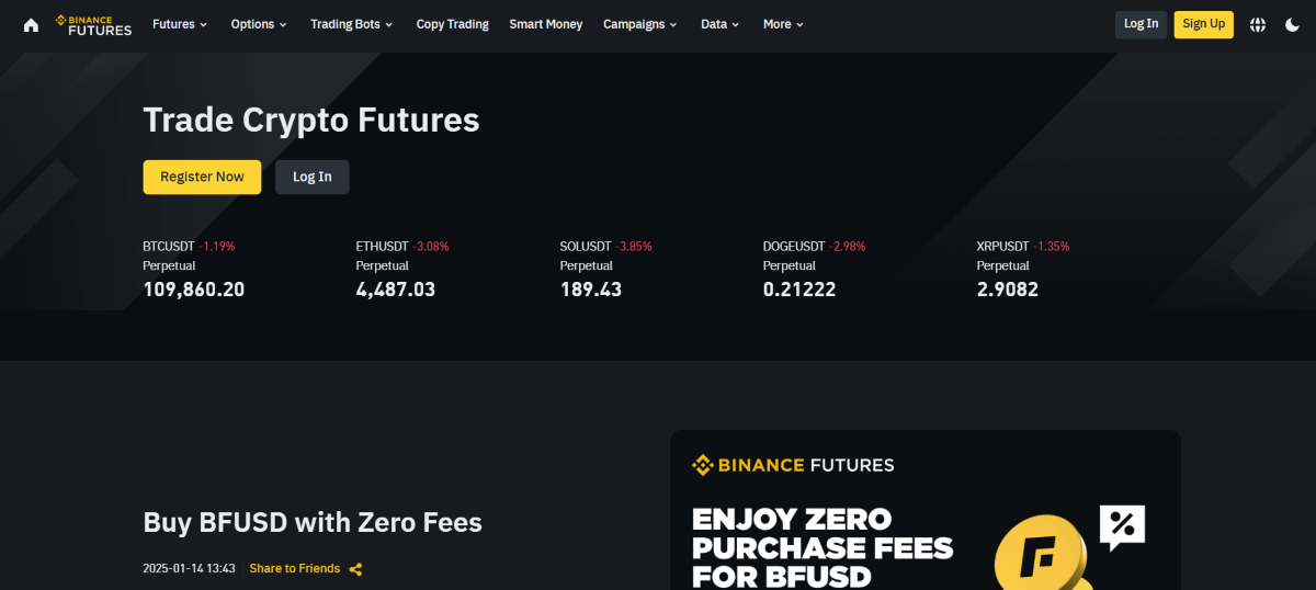 en iyi vadeli işlem borsaları - binance