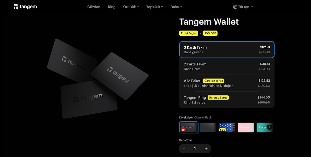 En iyi kripto para cüzdanı - Tangem