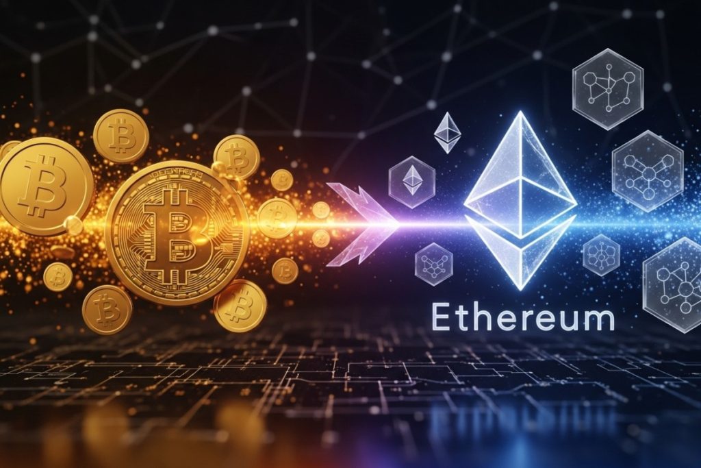 Ethereum Fiyat Tahmini: 5 Milyar Dolarlık Bitcoin ETH’ye Taşındı, Sonunda Flippening Gerçekleşecek mi?
