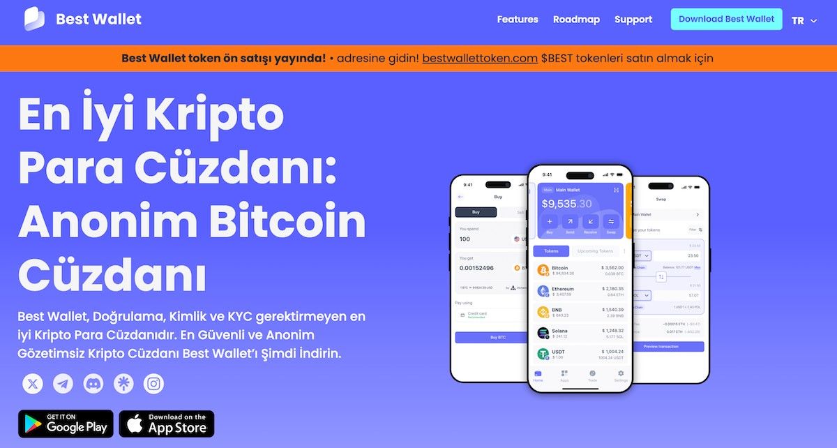 Best Wallet Bankadan kripto para nasıl alınır