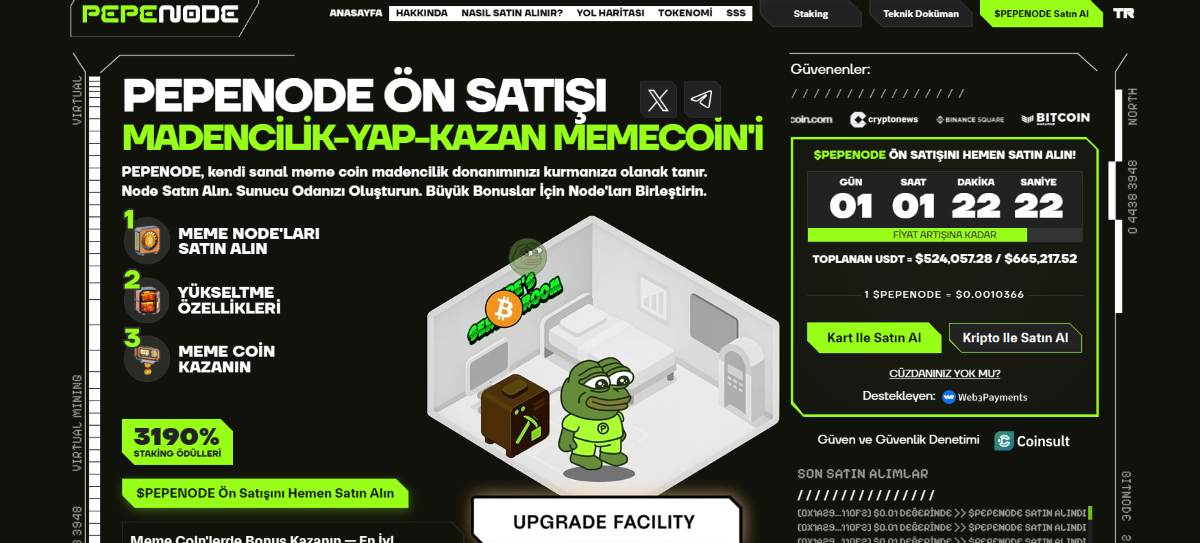 pepenode - binance listenecek coinler