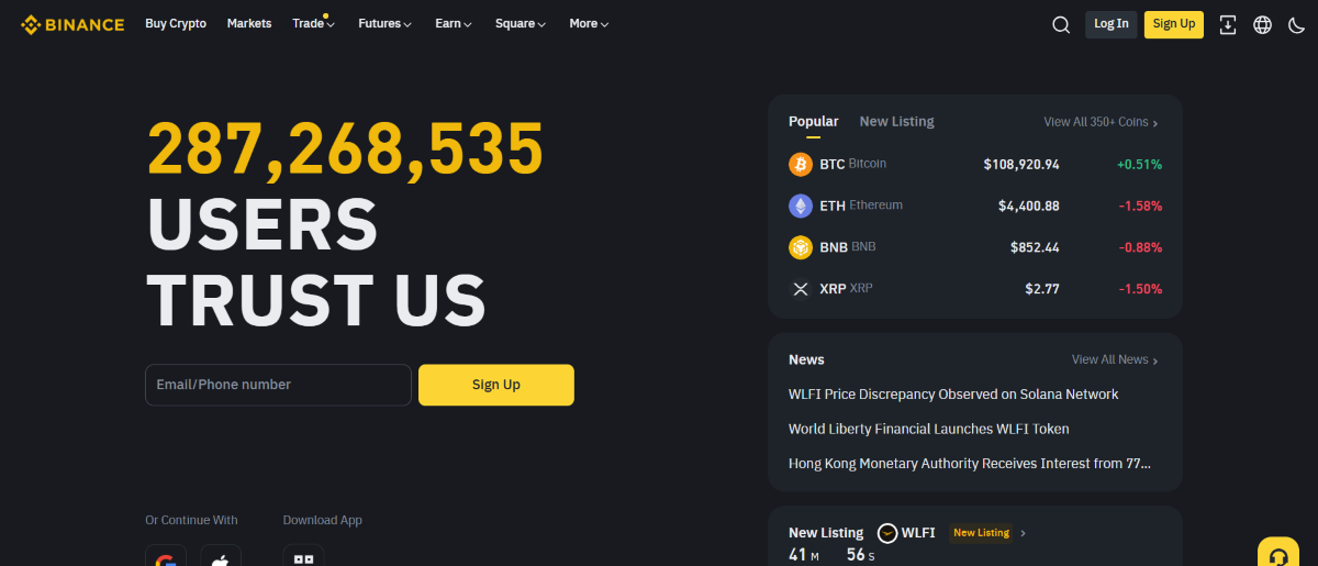 en iyi kripto kaldıraçlı işlem borsaları - Binance