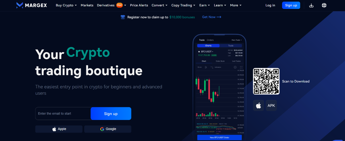 kaldıraçlı işlem yapan kripto borsaları - Margex