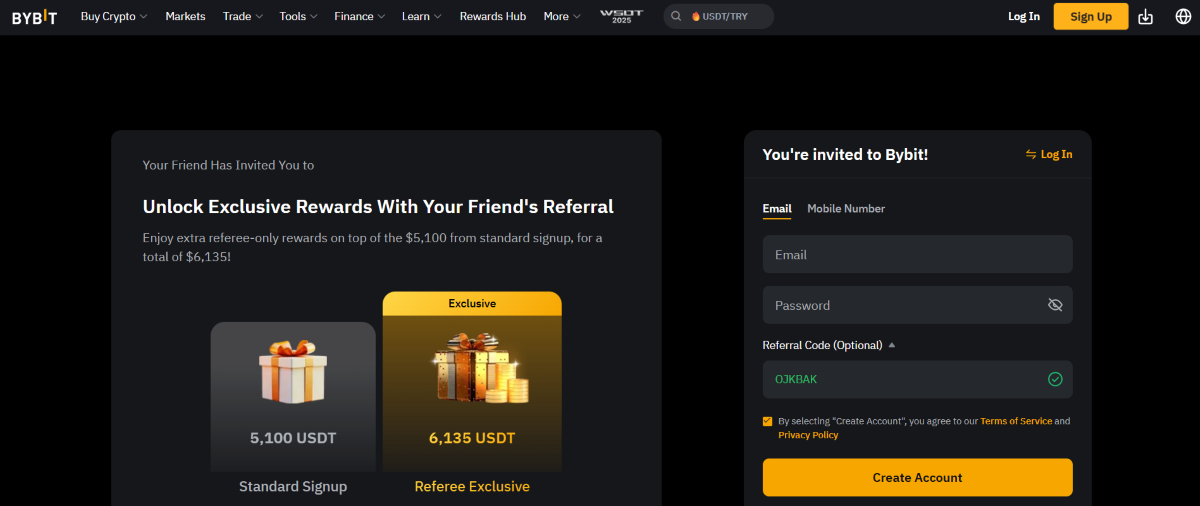 kaldıraçlı işlem yapan kripto borsaları - Bybit