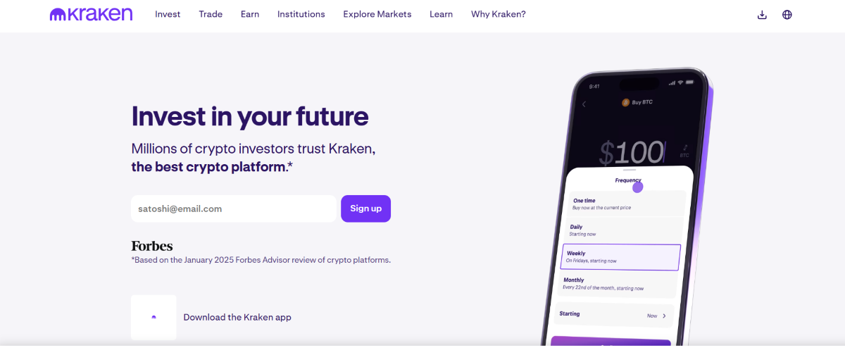 Kaldıraçlı kripto borsaları - Kraken