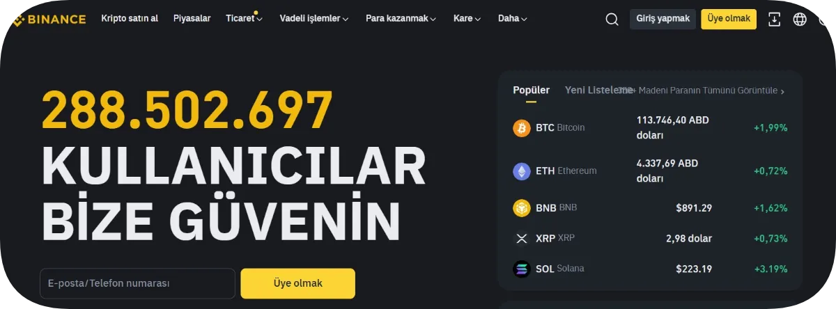 En Güvenilir Kripto Borsaları: Binance – Global Liderlik, Yerel Çözümler ve Güçlü Güvenlik ile Öne Çıkan Seçenek